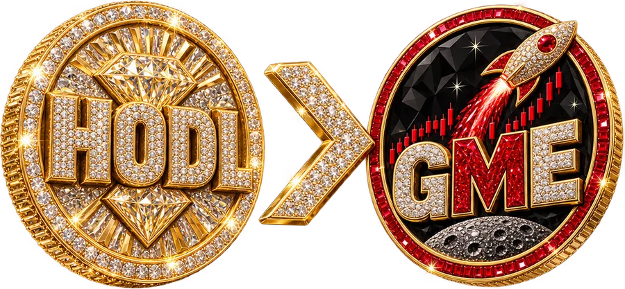 HODL to GME: the $HODL coin pointing to the GME coin